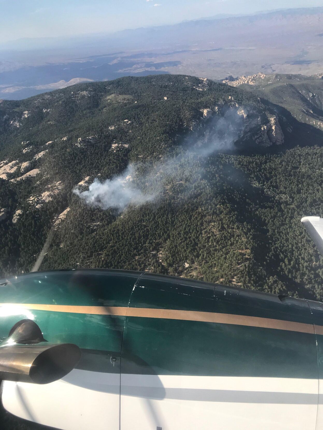 Spud Rock Fire, 2020